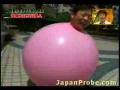 The rubber ball g...